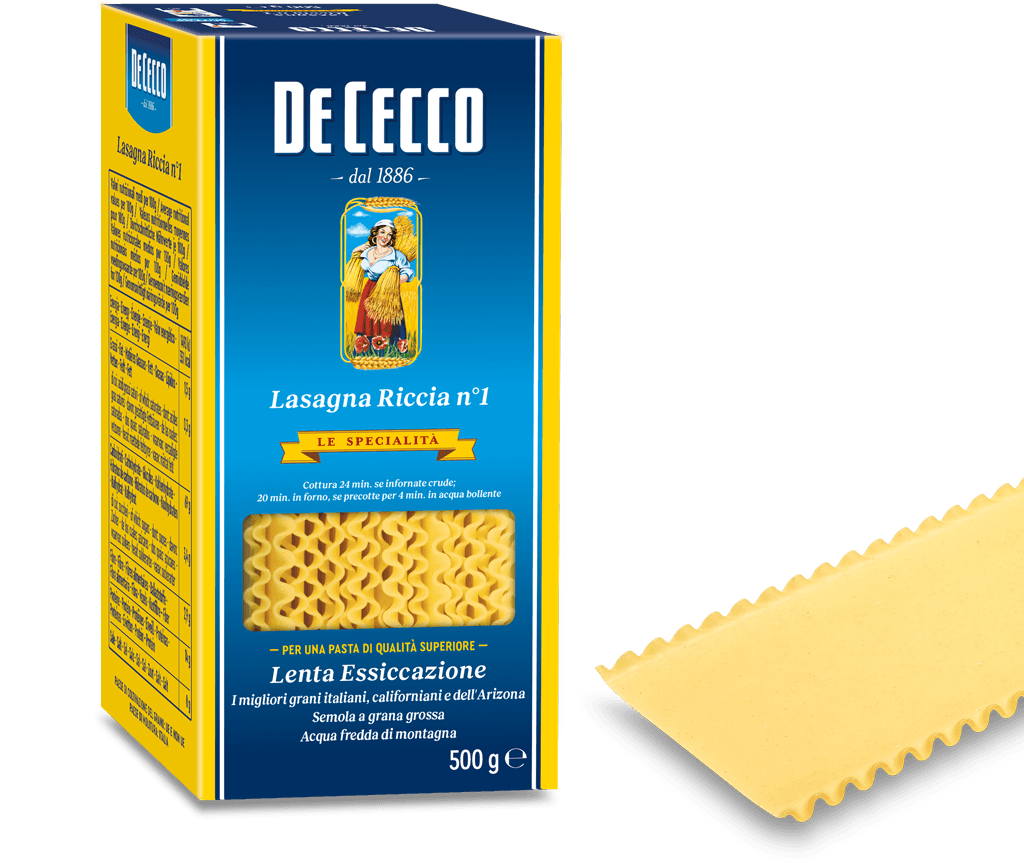 De Cecco Specialty Pasta Lasagna Doppia Riccia